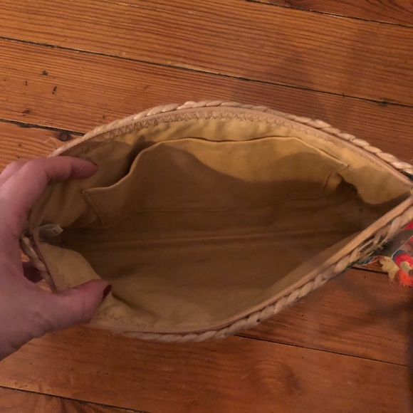 Francesca's Collections Bags New With Tags Francescas Straw Clutch